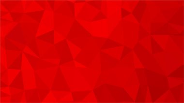 Kırmızı poligon resimde arka plan. Düşük Poli stili.