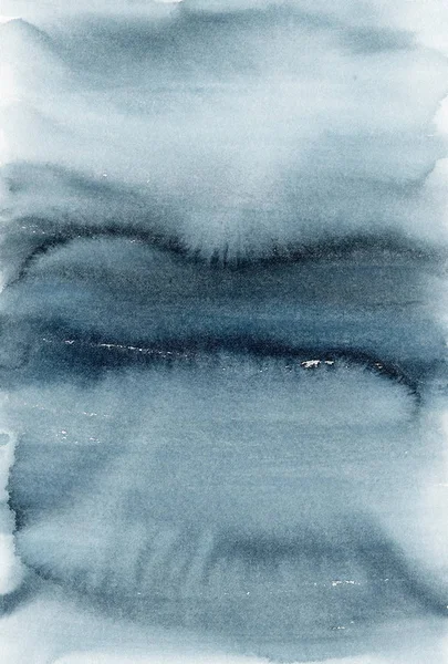 Tebrik kartları, pankartlar, sunumlar için suluboya indigo arka planı