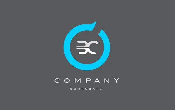 BC brief combinatie alfabet logo vector ontwerp — Stockvector