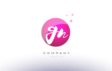 gn g n küre pembe 3d el Alfabe harf logo yazılı