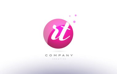 rt r t küre pembe 3d el Alfabe harf logo yazılı