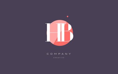 HB s b retro vintage rhombus basit siyah beyaz Alfabe harf