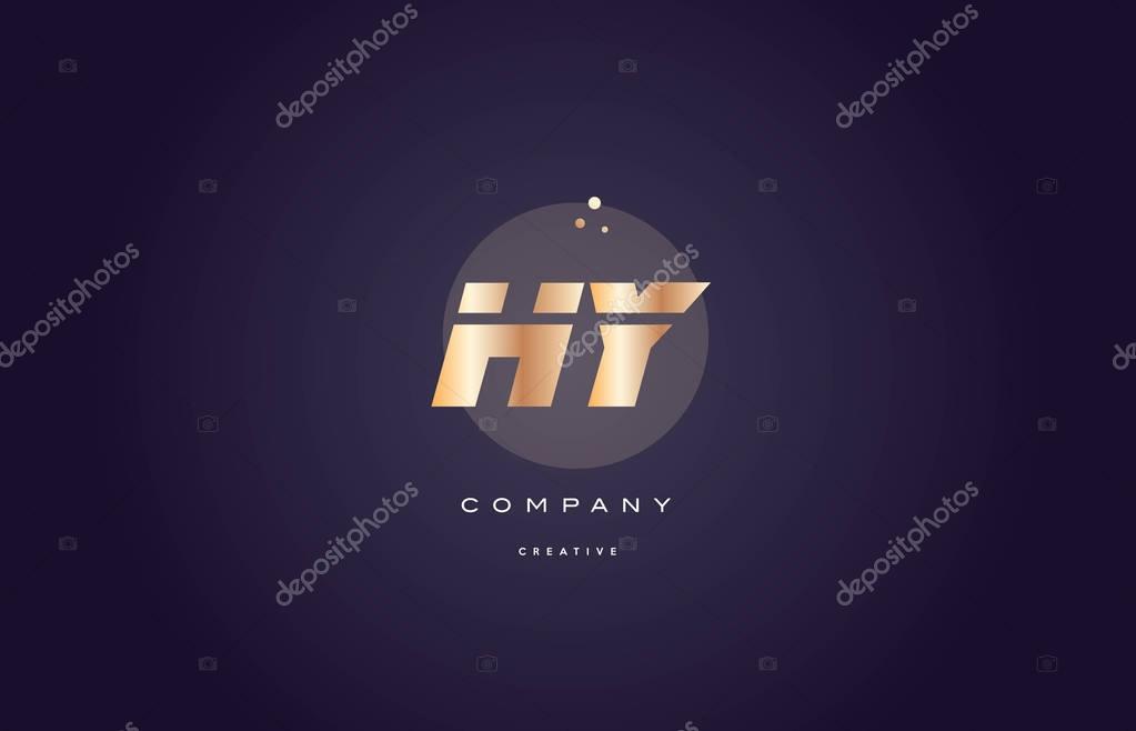 Hy h y  gold yellow golden metal metallic bold luxury product modern creative gradient alphabet company logo design vector icon template