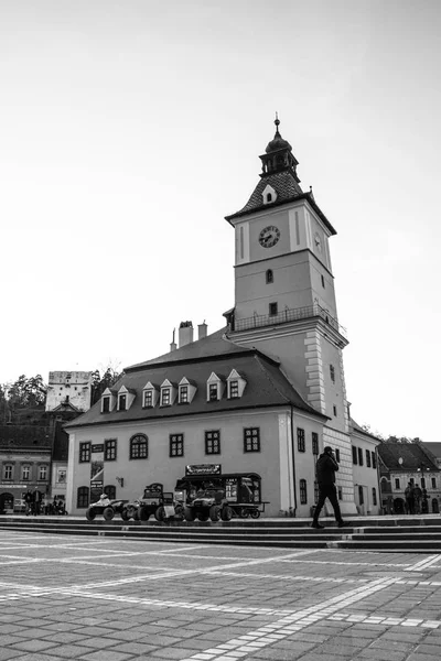 Casa del Consejo Medieval en la Plaza Mayor, Brasov — Foto de Stock