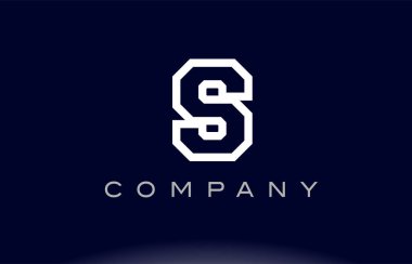  S Alfabe harf logo simge şirket