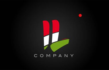 Il ı L Alfabe harf logo kombinasyonu simgesi alfabe tasarım