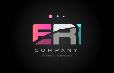 ERG e r i üç harf logo simge tasarım