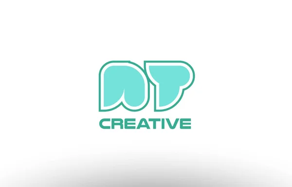 Ať strany slovo textu nápisu pohlednice logo ikonu design creative — Stockový vektor