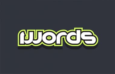 parti kelime metin afiş kartpostal logo simge tasarım yaratıcı izin