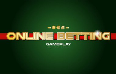 word metin logo banner kartpostal tasarım tipografi Online bahis