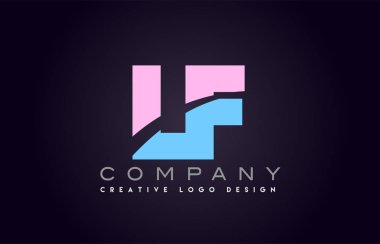 Eğer alfabe mektup birleştirme mektubu logo tasarım katıldı