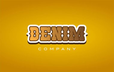 kot Batı tarzı kelime metin logo tasarım simgesi şirketi