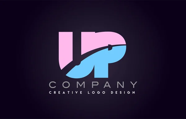 Lettre alphabet joindre joint lettre logo design — Image vectorielle