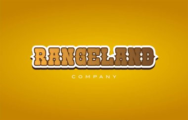 Mera Batı tarzı kelime metin logo tasarım simgesi şirketi