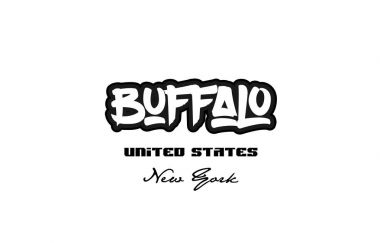Amerika Birleşik Devletleri, new york city Graffiti yazı tipi tipografi de bufalo