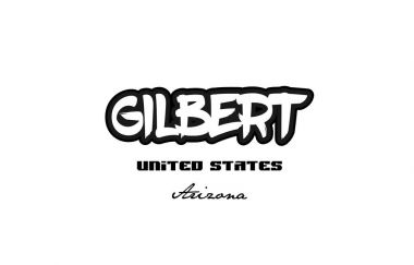 Amerika Birleşik Devletleri gilbert arizona şehir Graffiti yazı tipi tipografi des
