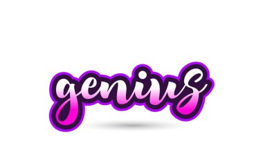 dahi kaligrafi pembe yazı tipi metin logo simge tipografi tasarımı