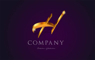 s altın altın Alfabe harf logo simge tasarım