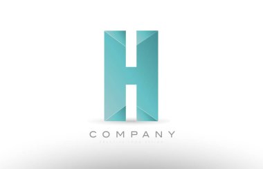 s Alfabe harf yeşil logo simge tasarım