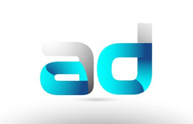 gri mavi Alfabe harf reklam d logo 3d tasarım 