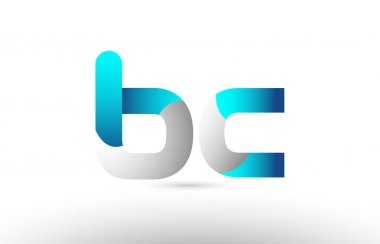 gri mavi alfabe m.ö. b c logo 3d tasarım mektup 