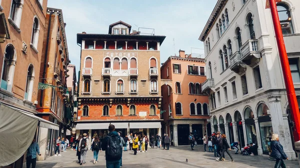 Beautiful photo shot taken in the beautiful city of Venice, Ital — Stock Photo, Image