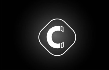 Şirket simgesi tasarımı için logo harfi alfabesi. Şirket ya da iş dünyası için logoti kadar uygun.