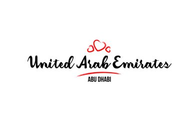 Kızıl kalbi ve başkenti olan Birleşik Arap Emirlikleri ülkesi