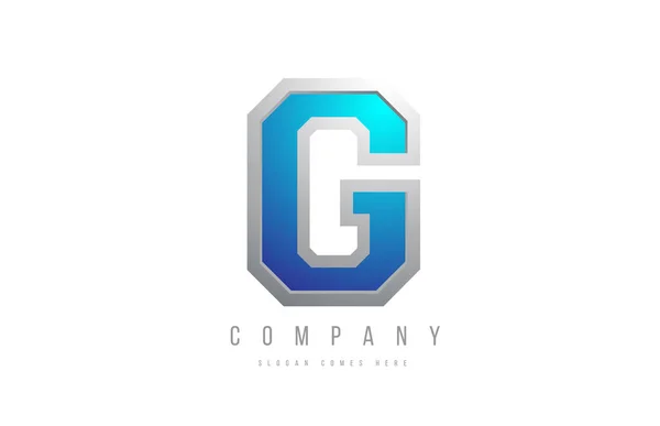 Alfabeto Letra Del Logotipo Para Diseño Del Icono Empresa Adecuado — Vector de stock