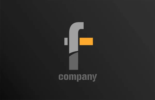 Lettre Alphabet Icône Conception Logo Pour Entreprise Entreprise Convient Comme — Image vectorielle
