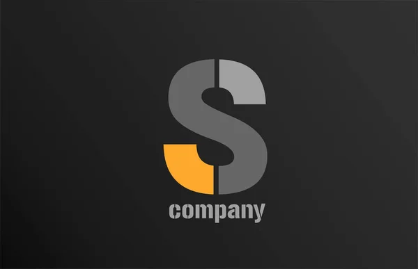 Abeceda Písmeno Logo Design Ikona Pro Společnost Nebo Podnikání Vhodné — Stockový vektor