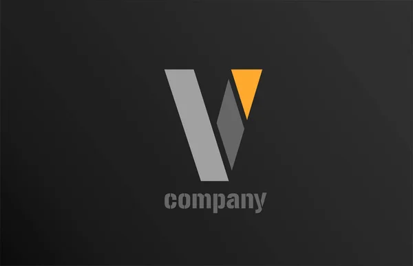 Alfabeto Letra Logotipo Ícone Design Para Empresa Negócio Adequado Como — Vetor de Stock