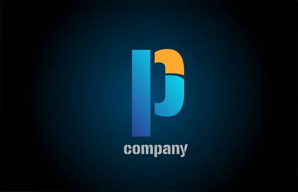 Alfabeto Letra Logotipo Ícone Design Para Empresa Negócio Adequado Como —  Vetores de Stock