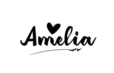 Amelia, logo yazım hatası için sevgi dolu bir el yazısıyla mesaj at.