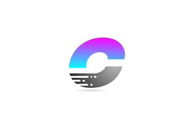 Alfabeto Letra Logotipo Ícone Design Para Negócios Empresa Preto Cinza —  Vetores de Stock