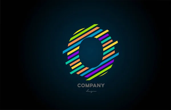 Logo Lettre Alphabet Icône Design Pour Les Entreprises Les Entreprises — Image vectorielle