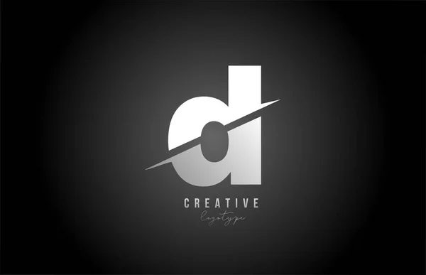 Lettre Logo Alphabet Icône Design Pour Entreprise Les Entreprises Noir — Image vectorielle