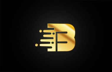 Şirket ve iş için B harfi logo simgesi