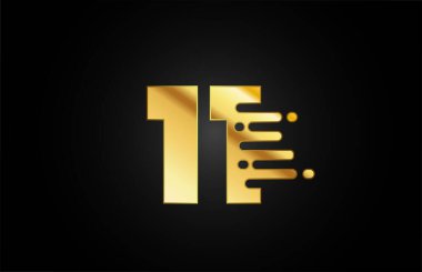 Şirket ve iş için 11 numaralı logo simgesi