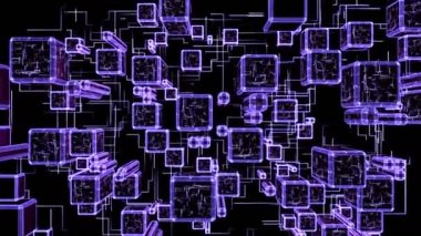 3D Şehir büyüyen binalar