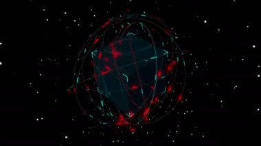 Soyut geometrik küp