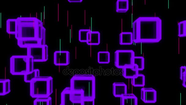 Figures colorées émouvantes abstraites 