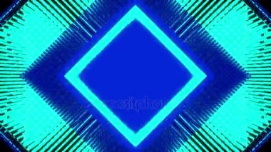 Neon geometrik şekiller