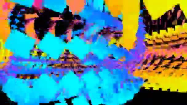 Running Colores Fondo Abstracto — Vídeos de Stock