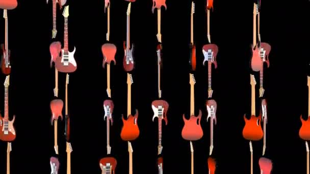 Hard Rock Musique Animation Visuelle Numérique — Video