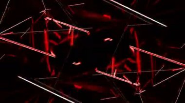 Lazer çizgileri dijital görsel animasyon