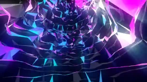 Grille Structurelle Animation Visuelle Numérique — Video
