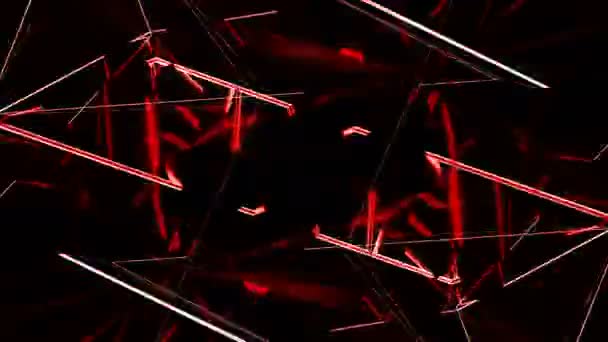 Lignes laser animation visuelle numérique 