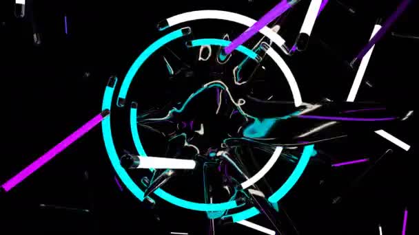 Lampes rythmiques animation visuelle numérique 