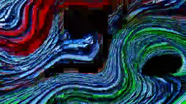 Animation visuelle numérique des couleurs mobiles 